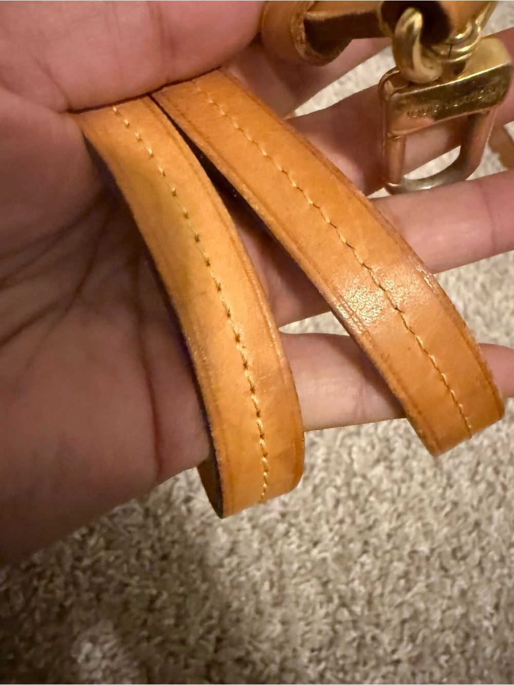 Louis Vuitton Adjustable crossbody Strap B4 - Picture 3 of 8